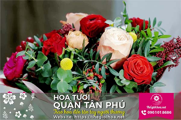Shop hoa tươi quận Tân Phú uy tín, giao nhanh tận nơi